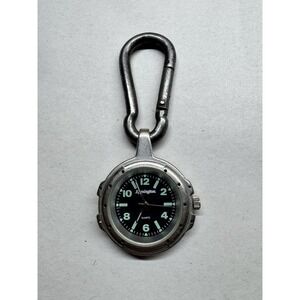 Remington Quartz Carabiner Clip Watch Working New Battery Outdoor Field Style